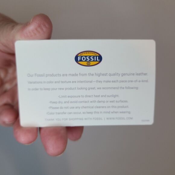 FOSSIL Lavender Pebbled Leather Convertible MIMI Crossbody Clutch Bag NWT Capsul - Picture 10 of 11